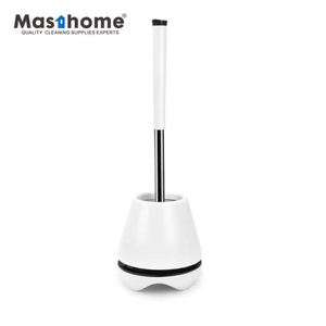 Cepillo de Inodoro de Silicona y Plástico con Diseño de Clip Oculto y Soporte, para Limpieza de Baños y WC - Product Image 6