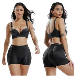 Culotte de contrôle amincissante pour femmes rembourrée Butt Lifter Hip Enhancer Ass Gainage Body Shaper avec coupe-cuisse - Product Image 4