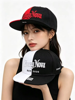 Casquette Snapback 6 Panneaux à Visière Plate en Polyester, Broderie Lettre Gothique 3D, Style Hip Hop Urbain, OEM Fabricant Grossiste