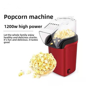 Mini <span class=keywords><strong>machine</strong></span> à <span class=keywords><strong>pop</strong></span>-<span class=keywords><strong>corn</strong></span> électrique à air chaud 1200W, appareil domestique pour snacks soufflés, fabriqué en Chine - Product Image 2