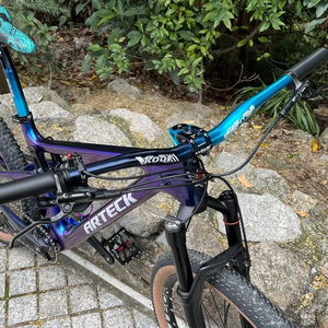 Poignées de vélo KOOF, meilleures poignées de guidon pour le cyclisme, pièces de vélo de montagne, guidon Bt ultraléger, guidon à grand angle, guidon en forme d'hirondelle, guidon tombant - Product Image 6