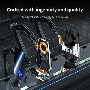 Chargeurs de voiture sans fil magnétiques à <span class=keywords><strong>induction</strong></span> infrarouge automatique 15W support de téléphone <span class=keywords><strong>chargeur</strong></span> rapide pour <span class=keywords><strong>iphone</strong></span> 15 Pro Max 16 14 13 - Product Image 4