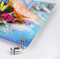 Panneaux de porte personnalisés en acrylique, plaques de nom de bureau, panneaux d'identification en acrylique sur mesure