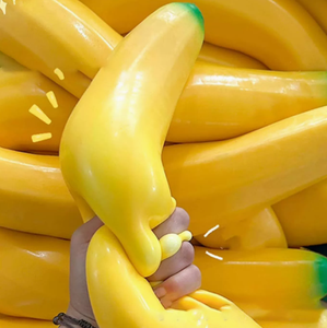 Jouets Squishies Géants Kawaii en Forme de Banane, Anti-Stress, à Remontée Lente, en Silicone TPE, Unisexe, pour Adultes (14 ans et plus) - Product Image 2