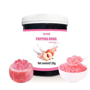 Perles de boba pêche de haute qualité 1,2 kg, machines avancées pour la fabrication de billes pour ingrédients de bubble tea, à prix abordable - Product Image 6