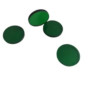Filtres passe-bande en verre coloré de chine filtres optiques en verre vert DTB530