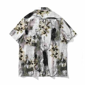 เสื้อเชิ้ตฮาวายลำลองแฟชั่นผู้ชาย แขนสั้น พิมพ์ลาย ปิดกระดุมแถวเดียว ไซส์ <span class=keywords><strong>M</strong></span>-5XL - Product Image 3