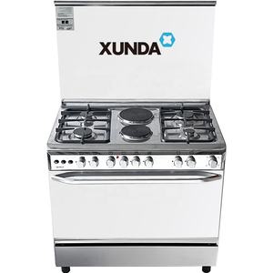Cuisinière Combinée Gaz <span class=keywords><strong>et</strong></span> Électrique Xunda, 4 Feux Gaz <span class=keywords><strong>et</strong></span> 1 Plaque Électrique avec <span class=keywords><strong>Four</strong></span> - Product Image 6