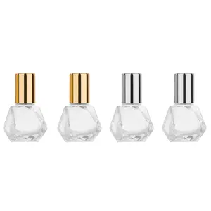 8Ml Glas Liquid Sub-Bottelen Leuke Mini Glas Etherische Olie Lipgloss Roller Fles