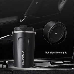 380/510ML Stainless Steel Coffee <b>Mug</b> Leak-Proof Thermos Travel Thermal Vacuum Flask Insulated Cup Milk Tea Water Bottle - Product Image 3