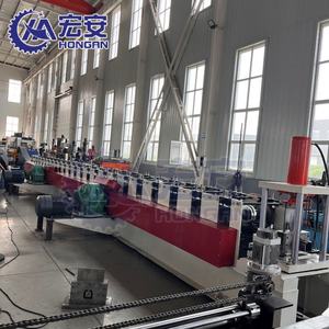 Máquina de Conformado Automática de Precisión con Control PLC para Puertas Enrollables, Riel Colgante Especial de 1220 mm de Ancho de Alimentación para Tejas de Acero - Product Image 4