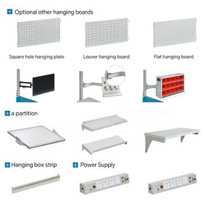 Table <span class=keywords><strong>de</strong></span> maintenance <span class=keywords><strong>de</strong></span> la chaîne <span class=keywords><strong>de</strong></span> montage <span class=keywords><strong>de</strong></span> l'armoire à outils Heavy-Duty Fitter avec lampe - Product Image 4