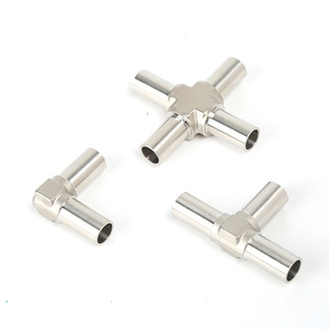 Ss316l thép không gỉ siêu cao độ tinh khiết phù hợp cánh tay dài mông hàn phù hợp 3/8 "-1/2" chất lượng cao OEM ODM Tees/<span class=keywords><strong>Cross</strong></span>/Khuỷu Tay - Product Image 4