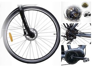 Bicicleta Eléctrica de Montaña para Adultos con Llantas Gruesas, Motor de 1000W, Tracción Media, Modelo TDB18Z de Alta Calidad - Product Image 3