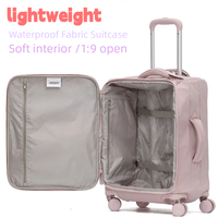 Valise de voyage légère en tissu Oxford de haute qualité avec roulettes