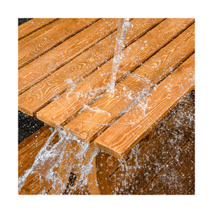 Magnifique abri en bois carbonisé à toit en chaume artificiel pour 4 personnes, conception stable, mobilier de jardin extérieur pour loisirs - Product Image 4