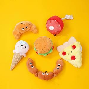 Jouets à mâcher pour chiens, produits pour animaux de compagnie, jouets sonores pour le grincement des dents, jouets sonores en papier, jouets en peluche sonores, jouets interactifs pour l'alimentation, compagnie et divertissement - Product Image 2