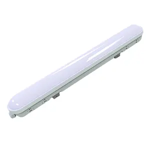 גופי תאורה למוסך חניה 130LM/W Led צינור ליניארי מתקן Ip65 תלת הוכחה אור 36W ללא צינור LED תלת הוכחה אור CB CE