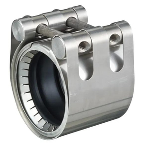 Rohrleitung Nonstop-Wasserleck-Schnellreparaturklemme Multifunktions-Zahnkranz-Griffkupplung Edelstahl Beschichtet - Product Image 1