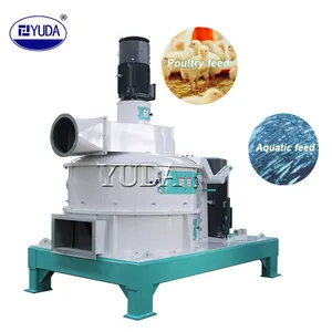 YUDA 5-8t/h Feed Grain Corn Maize Pulverizer Grinder / Vertical Grinding Machine / Micro Pulverizing Machine