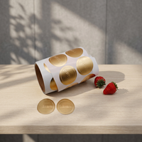 Étiquettes autocollantes en vinyle imperméable de haute qualité à surface brillante pour l'organisation de la maison et du bureau, étiquettes personnalisées découpées à la forme