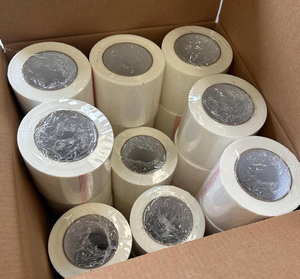 <span class=keywords><strong>Cinta</strong></span> <span class=keywords><strong>Adhesiva</strong></span> Termoencogible de Polietileno Impermeable para Reparación en Fábricas, 9mil, 10cm, 15cm, para Preservación - Product Image 1