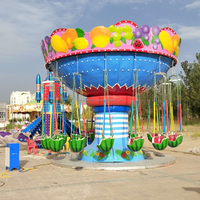 Manèges Chaise Volante Pastèque pour Enfants, Manège Balançoire pour Parc d'Attractions et Fête Foraine, à Vendre