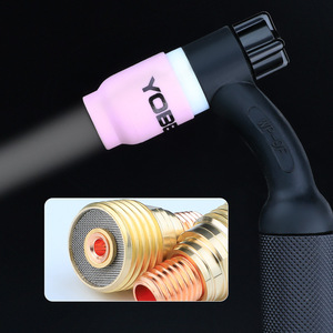 Set Lengkap WP-9 untuk Obeng Las TIG Termasuk Nozzle Porselen, Konektor, Filter, dan Saringan untuk Pengelasan dan Penyolderan Tungsten - Product Image 5