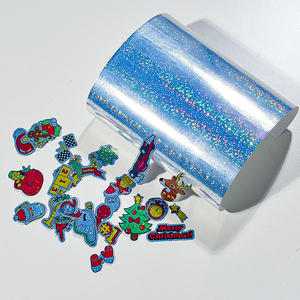 Holographic Printable Vinyl Sticker Slti Roll Waterproof Sticker <b>Paper</b> for Inkjet Sticker <b>Printer</b> - Product Image 2