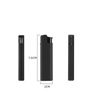 Briquet à gaz portable coupe-vent rechargeable en plastique avec logo personnalisé pour barbecue extérieur, cigares et fêtes - Product Image 6