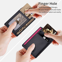 Vintage RFID Multi Card Slot Card Holder Wallet Unisex Slim PU Leather Credit Card Holder In Stock