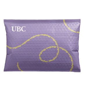 Sac à bulles en polyéthylène avec logo personnalisé, enveloppe rembourrée biodégradable, fournitures d'expédition express - Product Image 1