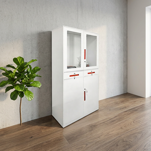 Metal Office <b>Filing</b> Cabinet, Modern Environmentally Friendly Powder Coating, School Hospital Office Storage Cabinet - Product Image 5