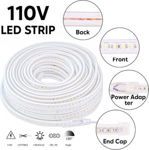 High Temperature 105C Sauna LED IP68 <b>Waterproof</b> Stream Saunas Room Flexible Linear <b>Lights</b> 24V 2700K Warm White LED Strip <b>Lights</b> - Product Image 3