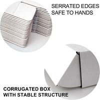 Boîtes en carton ondulé blanc robustes pour GPU, emballage et expédition pour les petites entreprises e-commerce, boîtes de rangement pour cadeaux, boîtes personnalisées