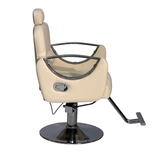 Chaise de coiffure professionnelle robuste, réglable en hauteur, pivotante à 360°, inclinable, avec système hydraulique stable, pour salon de beauté - Product Image 3