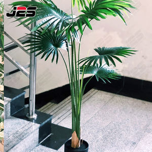 J2S Plante artificielle réaliste Asphodelaceae Barbados Aloe 53 feuilles Bonsaï Décoration de jardin d'intérieur Plantes en plastique Résistantes aux UV Réalistes - Product Image 6