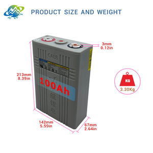 Supplier Berkualitas RWT Seri Calb 3.2V 40Ah 60Ah 70Ah 100Ah 180Ah 200Ah Membuat Baterai Lithium Solar 12V 24V 48V 200Ah - Product Image 5