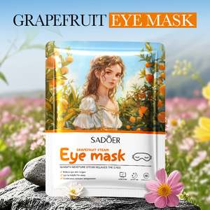 Le masque oculaire à la vapeur SADOER Pamplemousse et Rose le plus populaire : hydrate, soulage la fatigue oculaire, améliore le sommeil et réduit le stress - Product Image 2