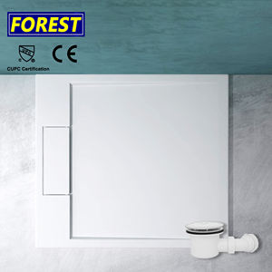 Modern UK Portable Resin Stone Effect Base Artificial <strong>Plate</strong> SMC Quadrant <strong>Shower</strong> Tray Mold Bath Panel Excellent Effect Bathroom - Product Image 3