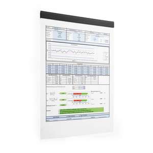 DURABLE - 4706-23 DURAFIX®RAIL Tira adhesiva de 210 mm con cierre magnético (Multipack) SEÑALIZACIÓN Y MARCADO DE SUELO - Product Image 1
