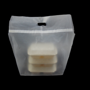 Mango troquelado de fácil transporte, fondo cuadrado, reutilizable, para Catering, restaurante, servicio de alimentos - Product Image 2