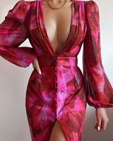 R30103S 2022 jupes longues imprimées à chaud jupes de vacances européennes et américaines nouvelle mode explosive robes décontractées robe de grande taille
