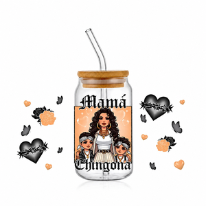 ขายส่งของขวัญแม่สําหรับแม่พูด Chingona UV DTF ถ้วย<span class=keywords><strong>ห่อ</strong></span>ถ่ายโอนสติกเกอร์วันแม่สําหรับแก้ว UV DTF ถ้วย<span class=keywords><strong>ห่อ</strong></span>การถ่ายโอน - Product Image 5