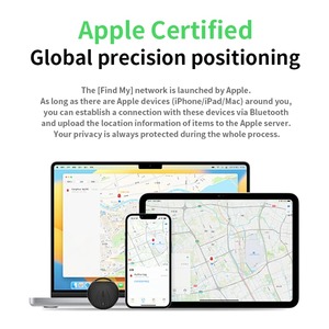 Traceur GPS Mini Tendance Étanche pour Enfants, Animaux, Voitures - Localisateur Mondial Anti-Perte Compatible <span class=keywords><strong>iPhone</strong></span> Find My - Balise Intelligente - Product Image 5