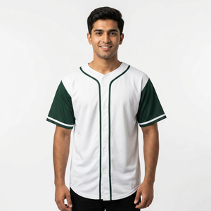 Hot Selling men Baseball Jersey for Sports Wear New Design Adults Sizes Breathable Wholesale Custom Logocolor Baseball Jersey - Product Image 1