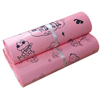 Enveloppes d'expédition personnalisées Taiyan rose motif dessin animé, sacs postaux en polyéthylène imperméables à fermeture autocollante, durables et résistantes aux déchirures