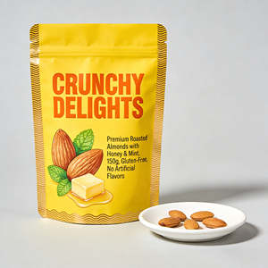 Sachet refermable personnalisé, résistant à l'humidité, mat, debout, avec fermeture éclair, pour emballage alimentaire <span class=keywords><strong>de</strong></span> chips <span class=keywords><strong>de</strong></span> <span class=keywords><strong>patate</strong></span> <span class=keywords><strong>douce</strong></span> violettes - Product Image 5