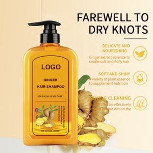 Shampooing au Gingembre Personnalisé à Marque Blanche, Faible MOQ, Naturel, Bio, Lissant, Doux et Brillant, Hydratant et Nourrissant pour le Cuir Chevelu - Product Image 4