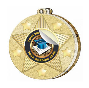 เหรียญรางวัลสำเร็จการศึกษาแบบกำหนดเองสำหรับโรงเรียนอนุบาล วิทยาลัย และโรงเรียน - Product Image 3